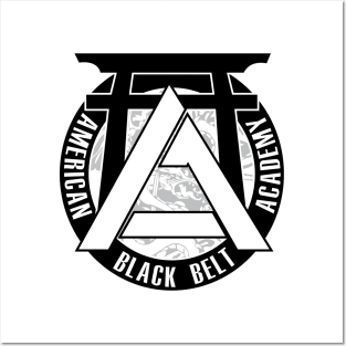 AMERICAN BLACK BELT ACADEMY LOGO 2 Posters and Art